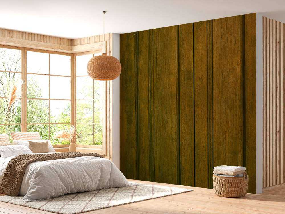 Bois jaune ocre