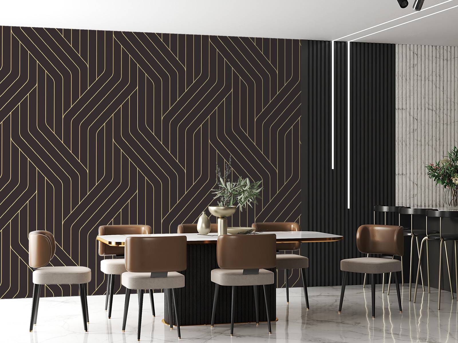 Lignes Art déco