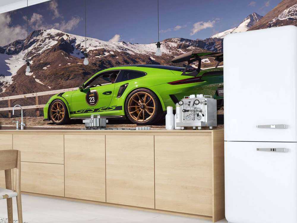 Porsche 911 GT3 RS dans les Alpes