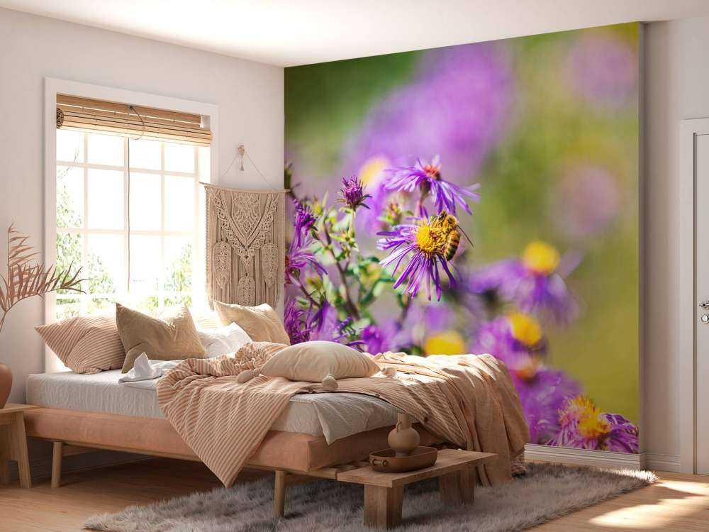 Fleurs violettes