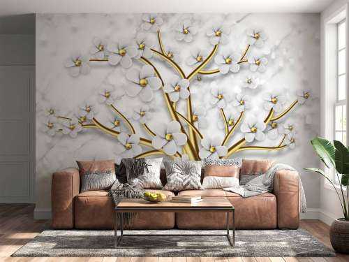 Arbre fleuri