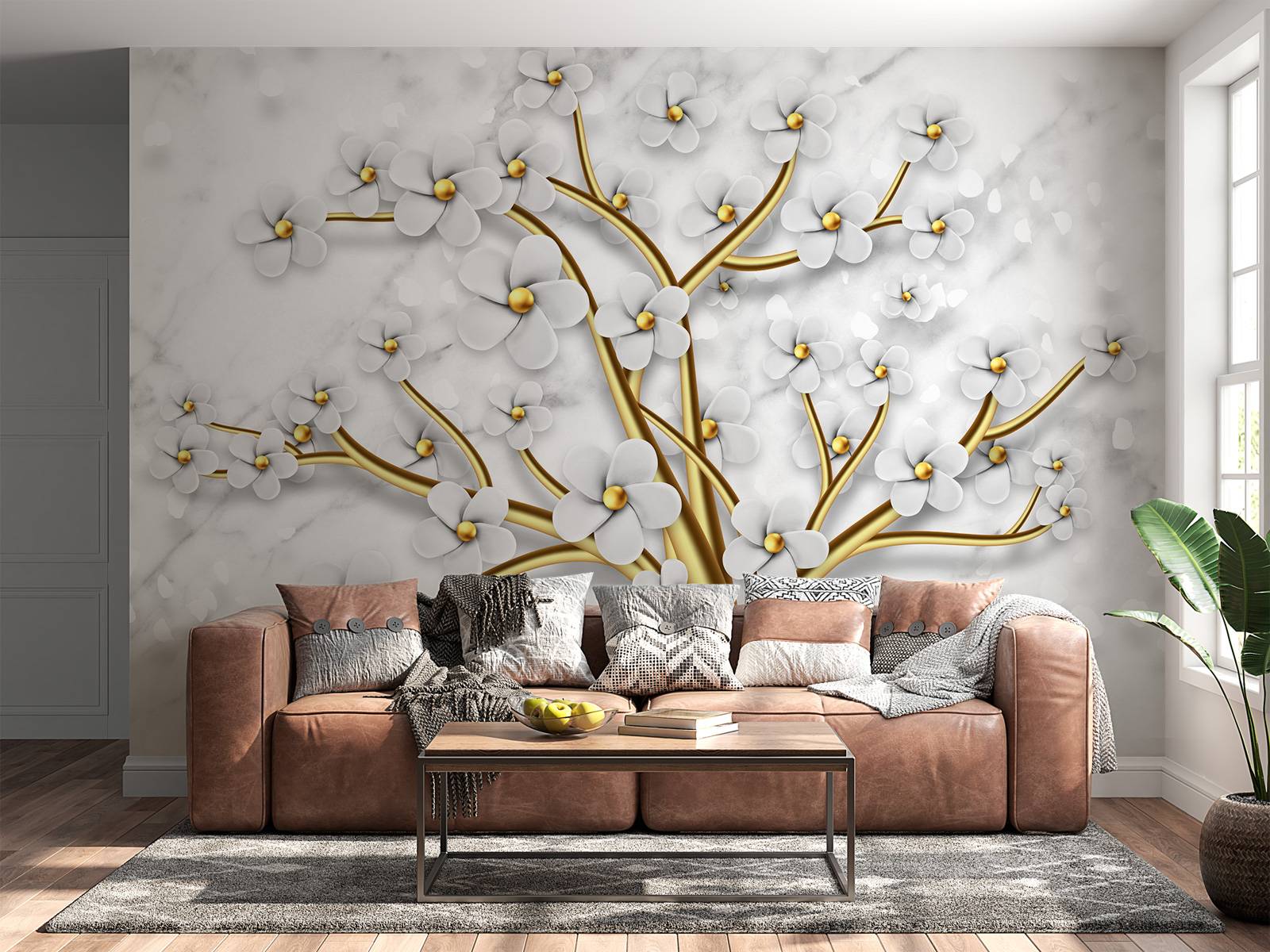 Arbre fleuri