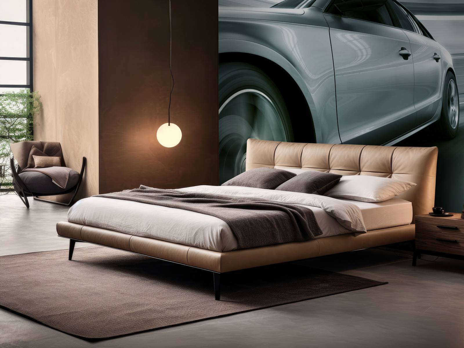 Voiture grise