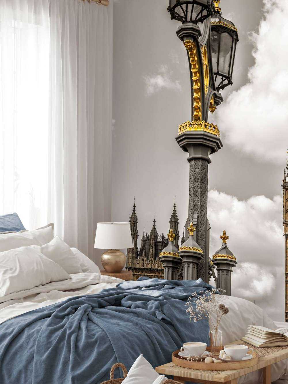 Lampadaire à Big Ben