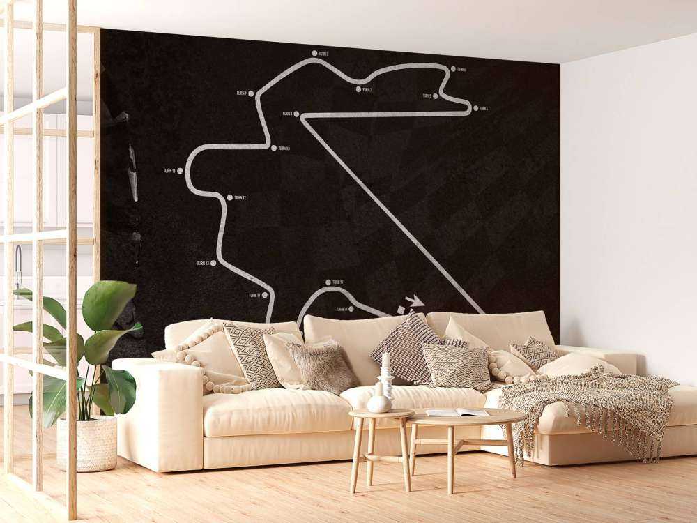 Formule 1 circuit - Korea International Circuit - South Korea