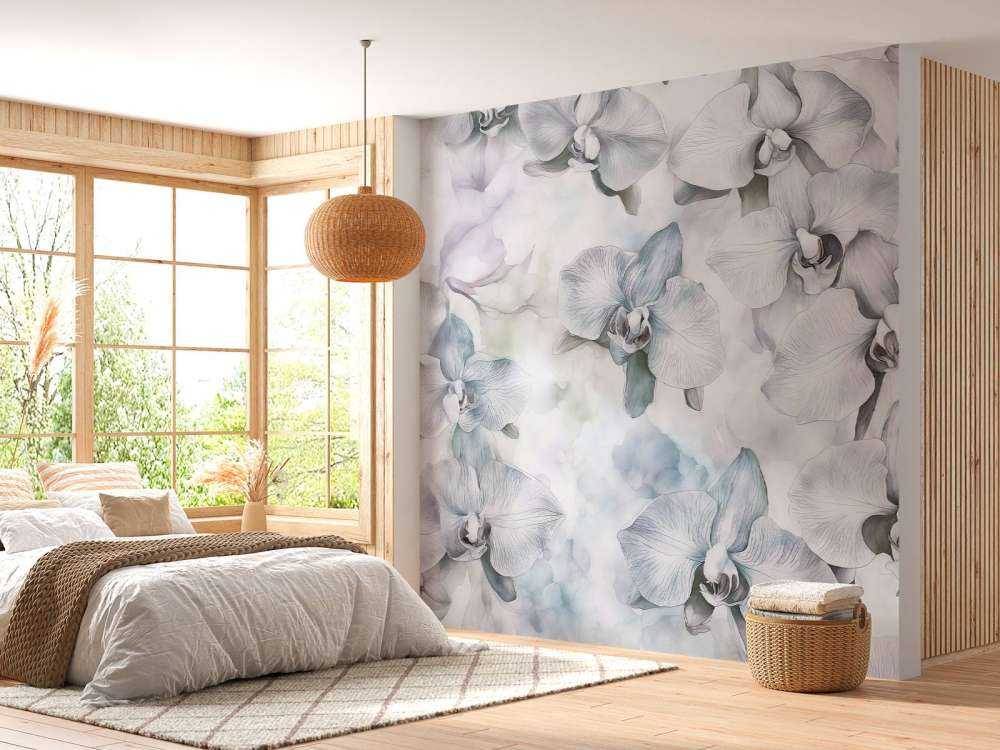 Mélodies d'orchidées aquarelle