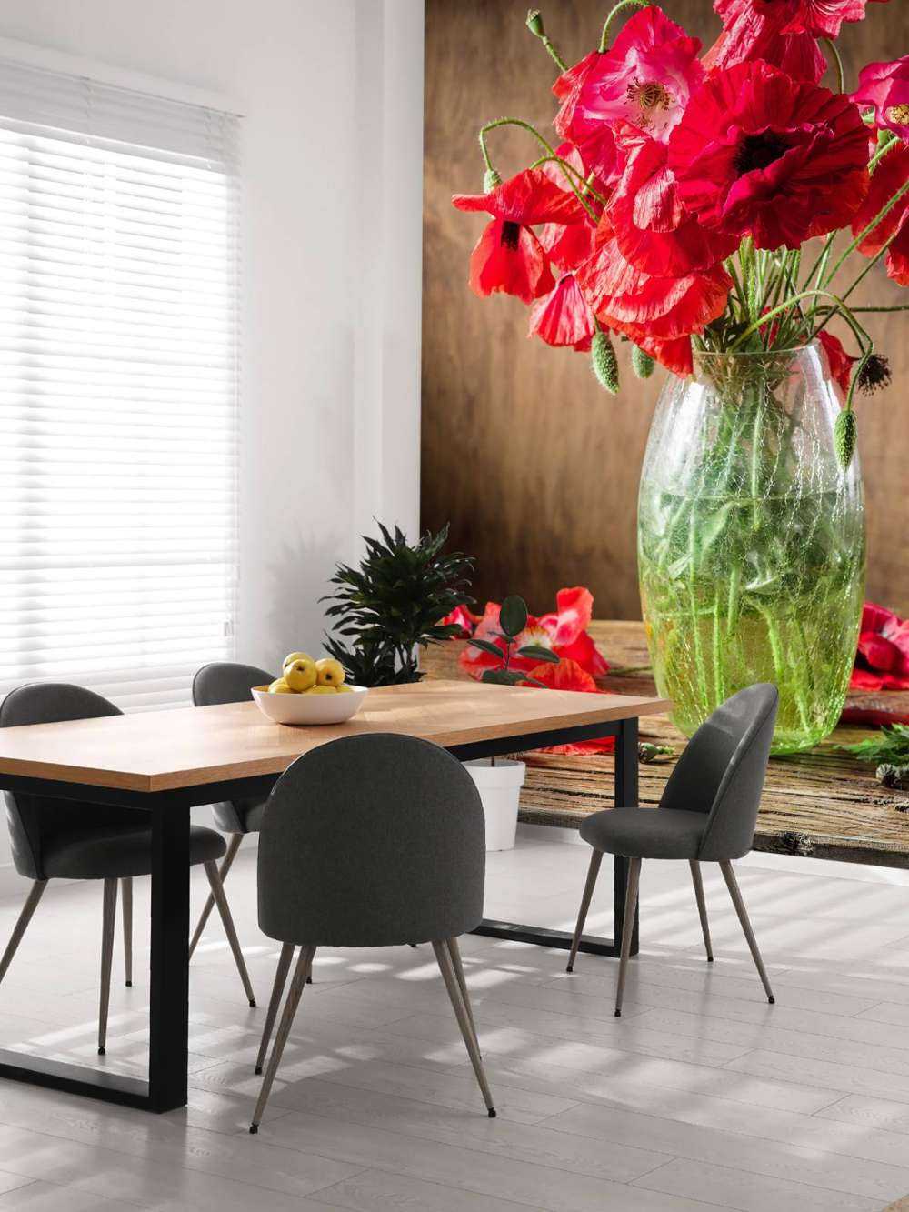 Coquelicots dans un vase