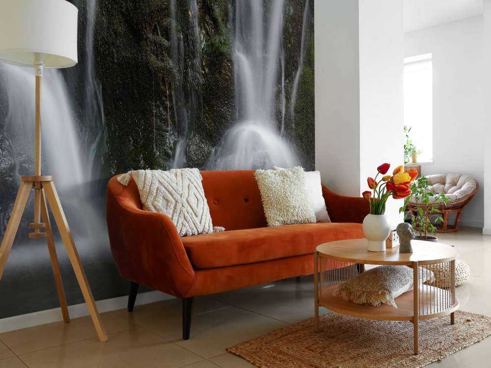 Chute d'eau double