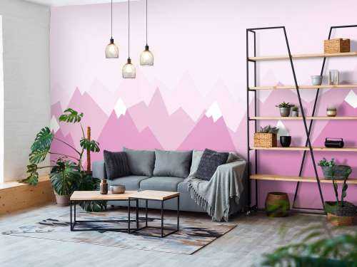 Montagnes roses