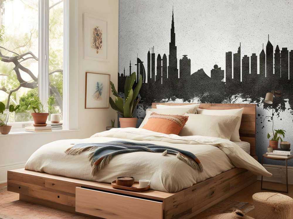 Aquarelle skyline, Dubaï