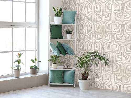 Arches et courbes Boho - sable