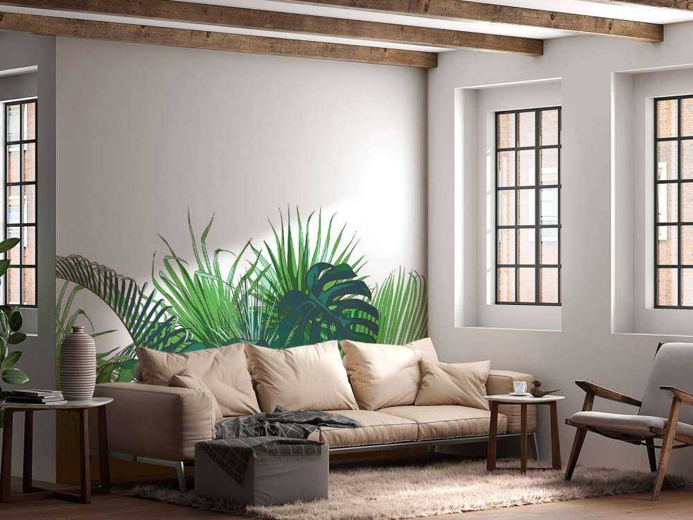 Palmiers tropicaux