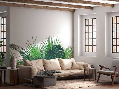 Palmiers tropicaux