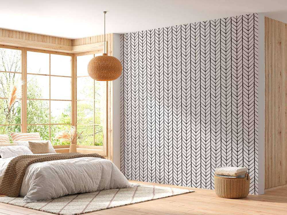 Motif noir et blanc