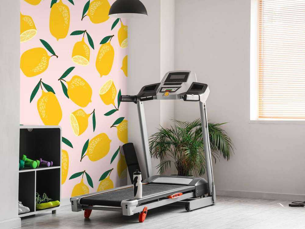 MOTIFS CITRON ROSE