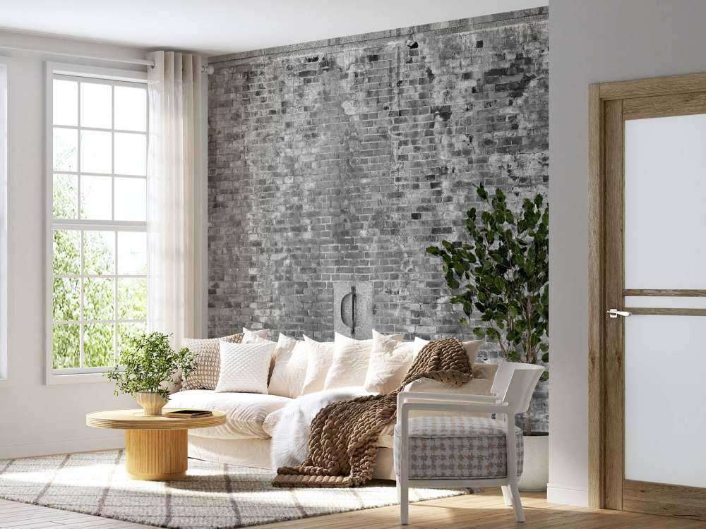 Mur patiné