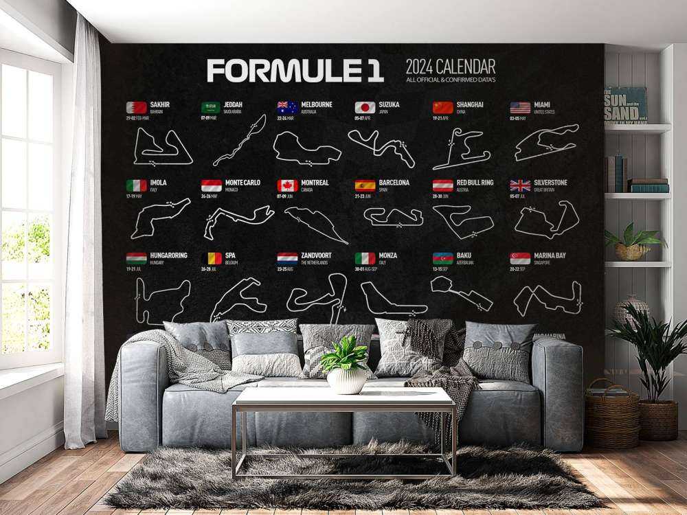 Formula 1 2024 - Data map