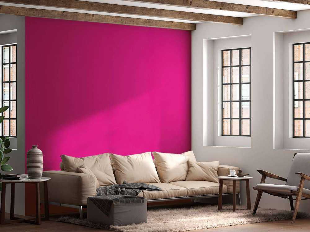 Béton rose fluo