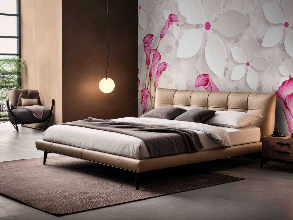 Fleurs roses et blanches