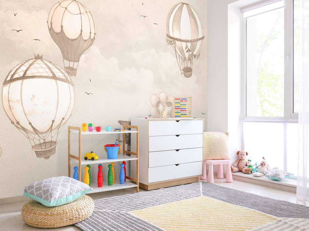 Sky Balloons en taupe