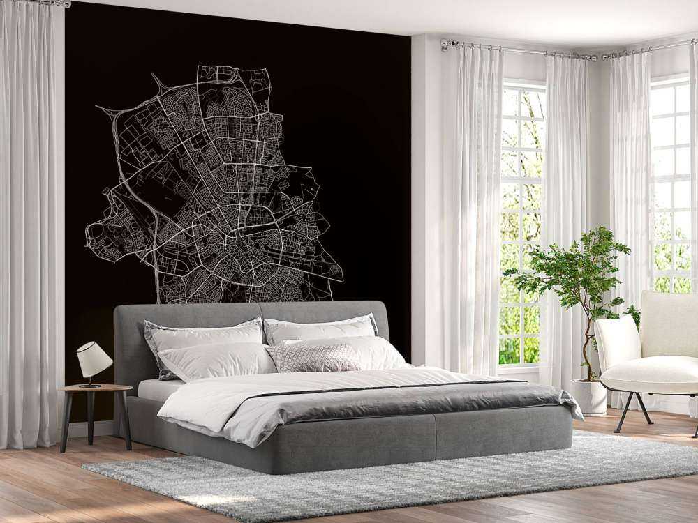 Carte d'Eindhoven, noir