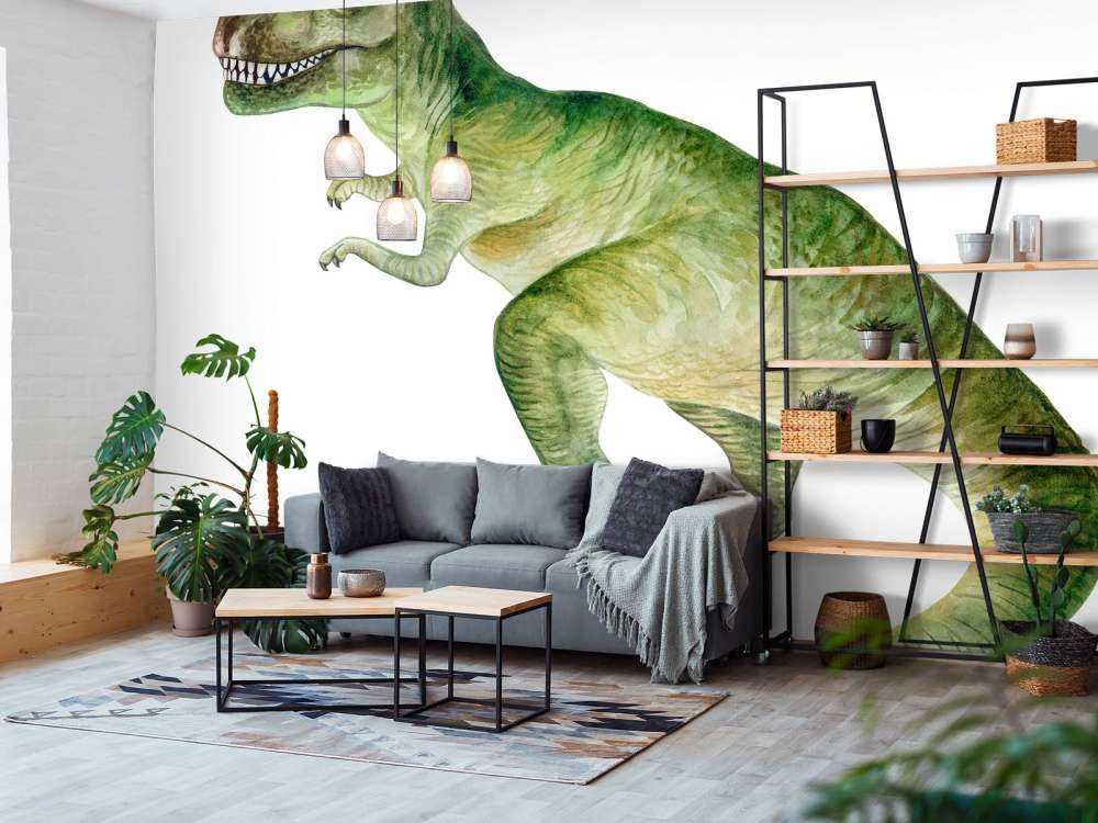 Tyrannosaure d'aquarelle
