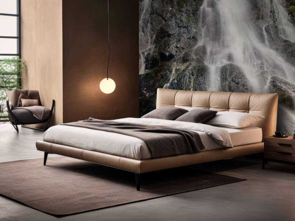 Cascade sur rocher