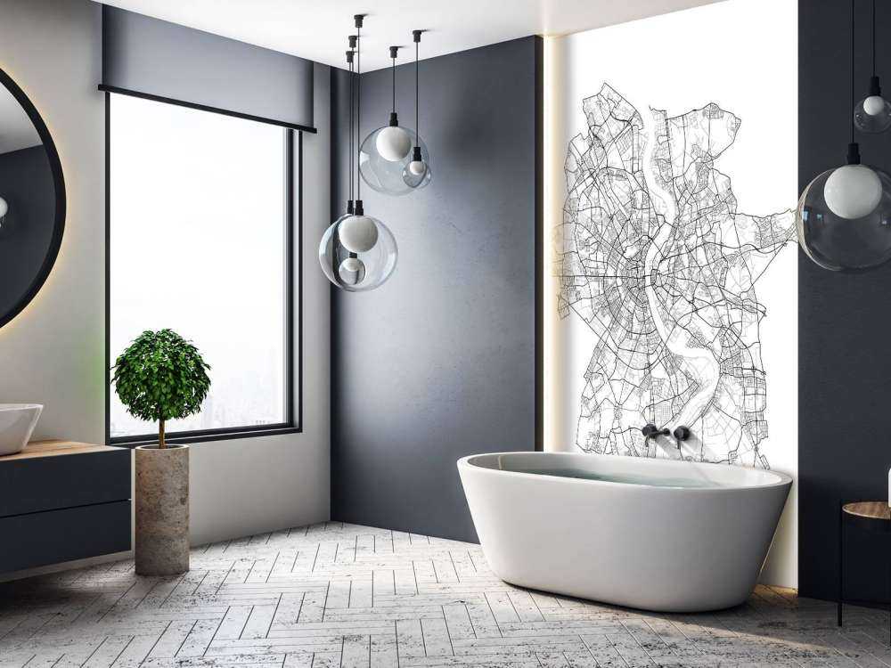 Plan de Cologne, blanc