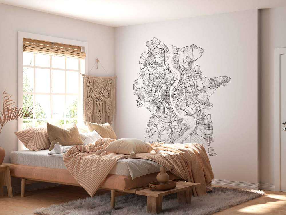 Plan de Cologne, blanc