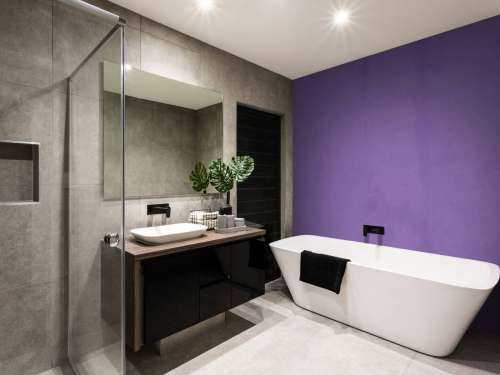 Béton violet lilas français
