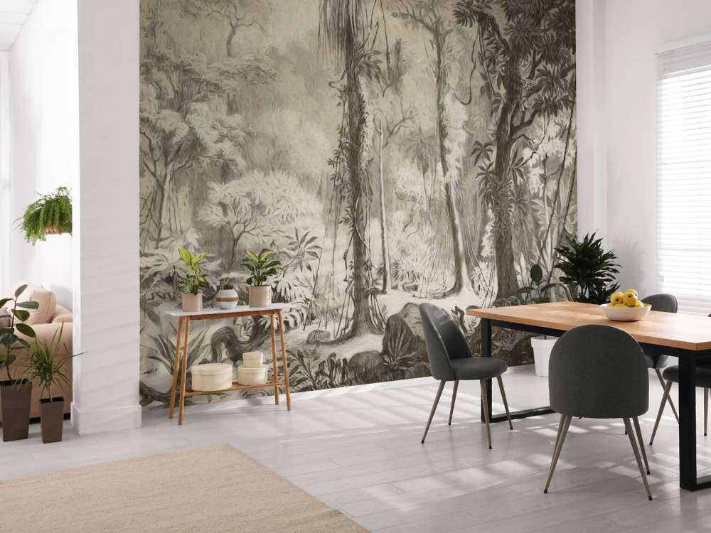 Forêt tropicale - marron