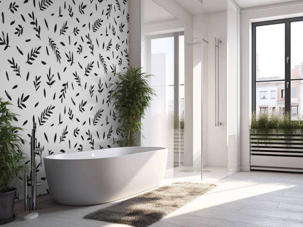Motif Rameaux noirs