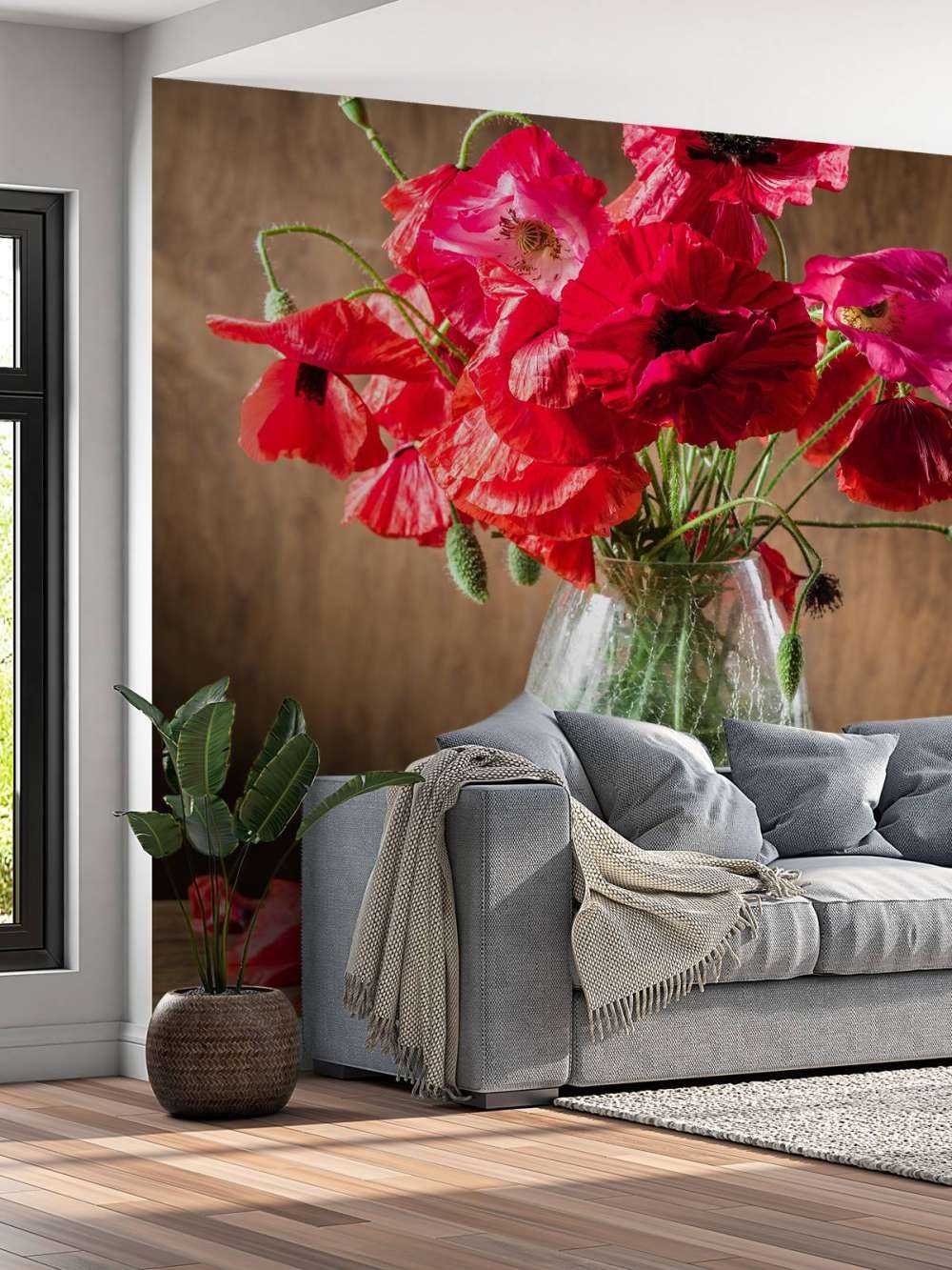 Coquelicots dans un vase