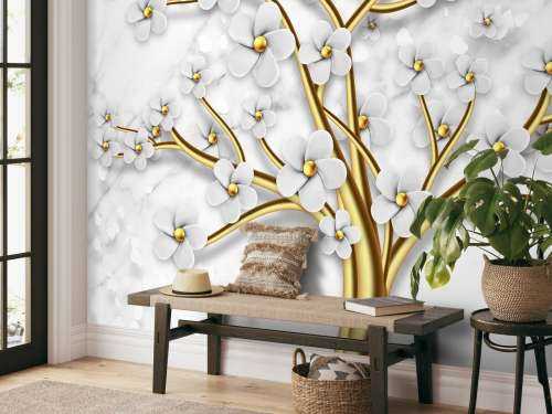Arbre fleuri