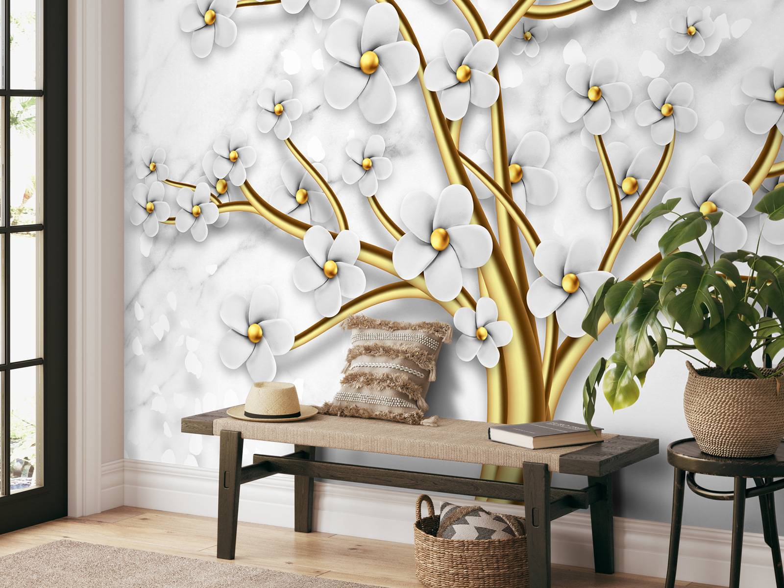 Arbre fleuri