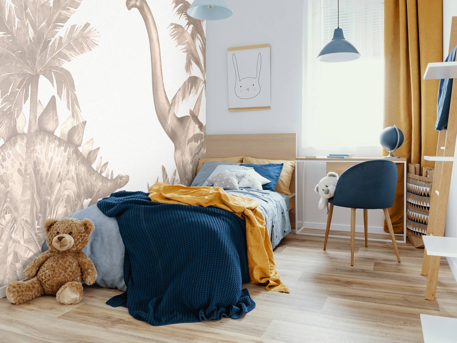 Dinosaures en taupe