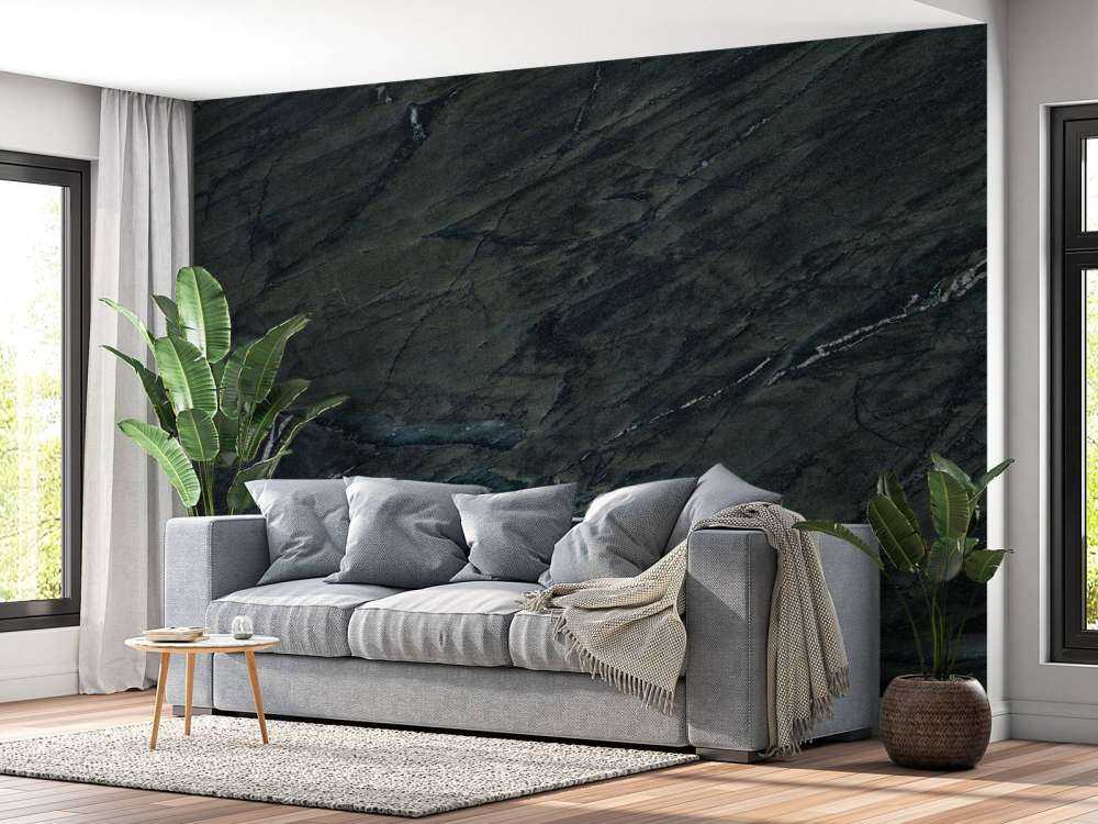 Marbre vert foncé
