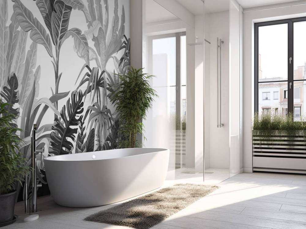 Jungle, blanc